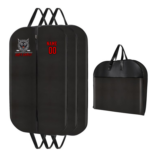 Black Bears Hockey Personalized Uniform Garment Bag