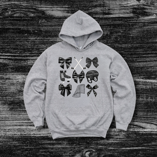 Coquette Black Bears Hockey YOUTH Hoodie