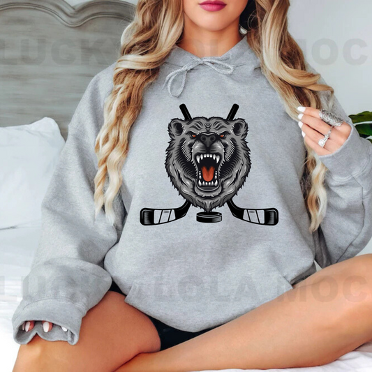 Northern Michigan Black Bears Hockey ADULT Hoodie