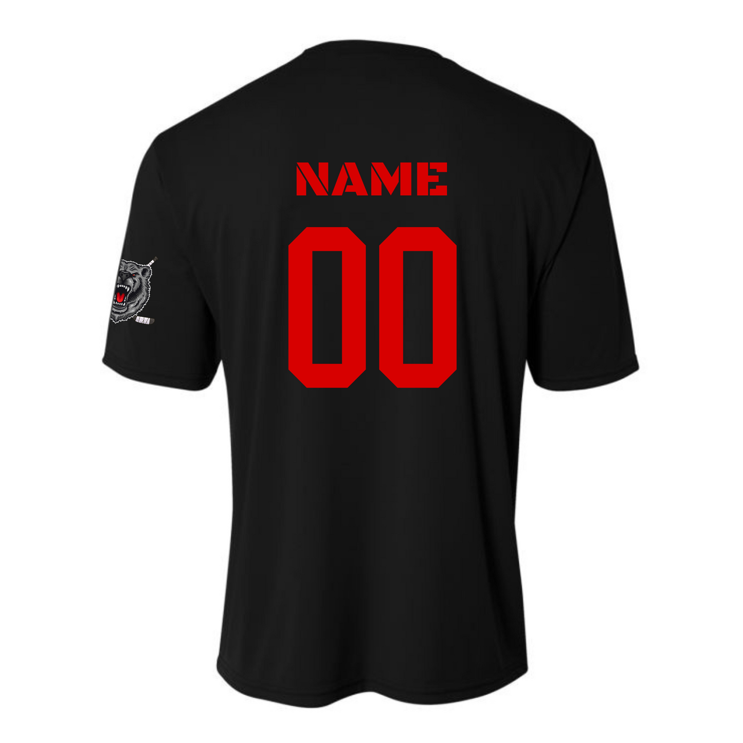 GAME DAY JERSEY Northern Michigan Black Bears Hockey DRI-FIT Cooling Performance T-Shirt