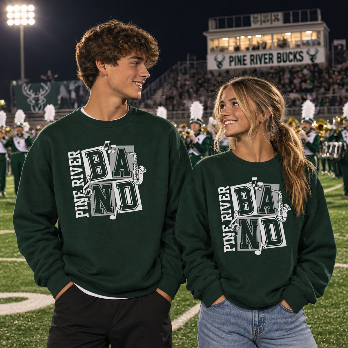 Pine River Band UNISEX Crewneck Sweatshirt
