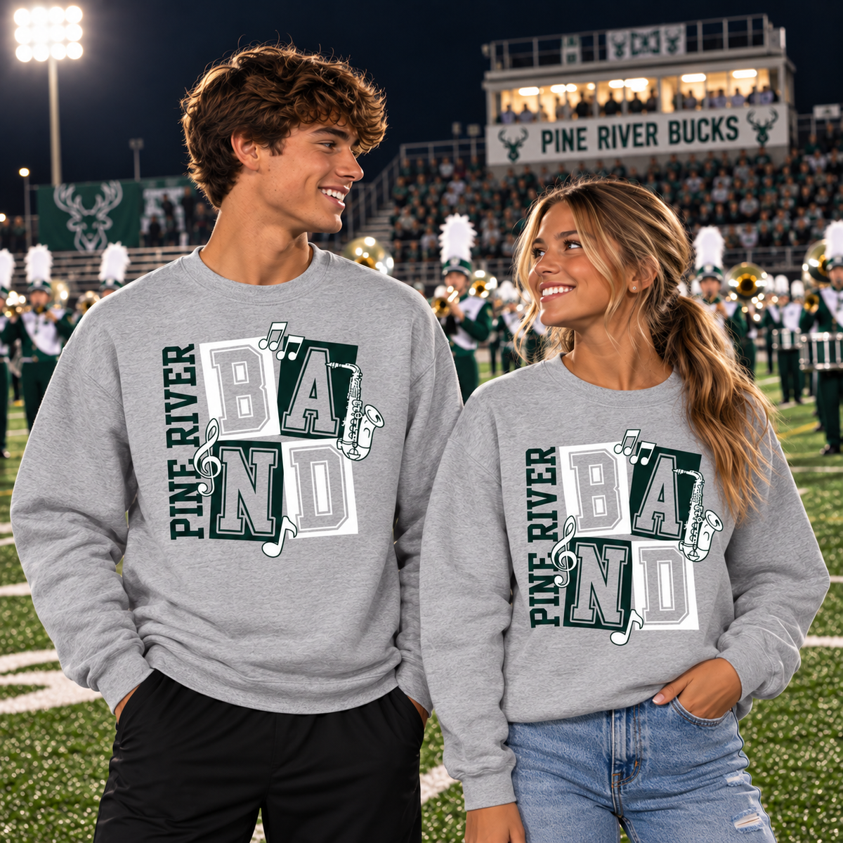 Pine River Band UNISEX Crewneck Sweatshirt