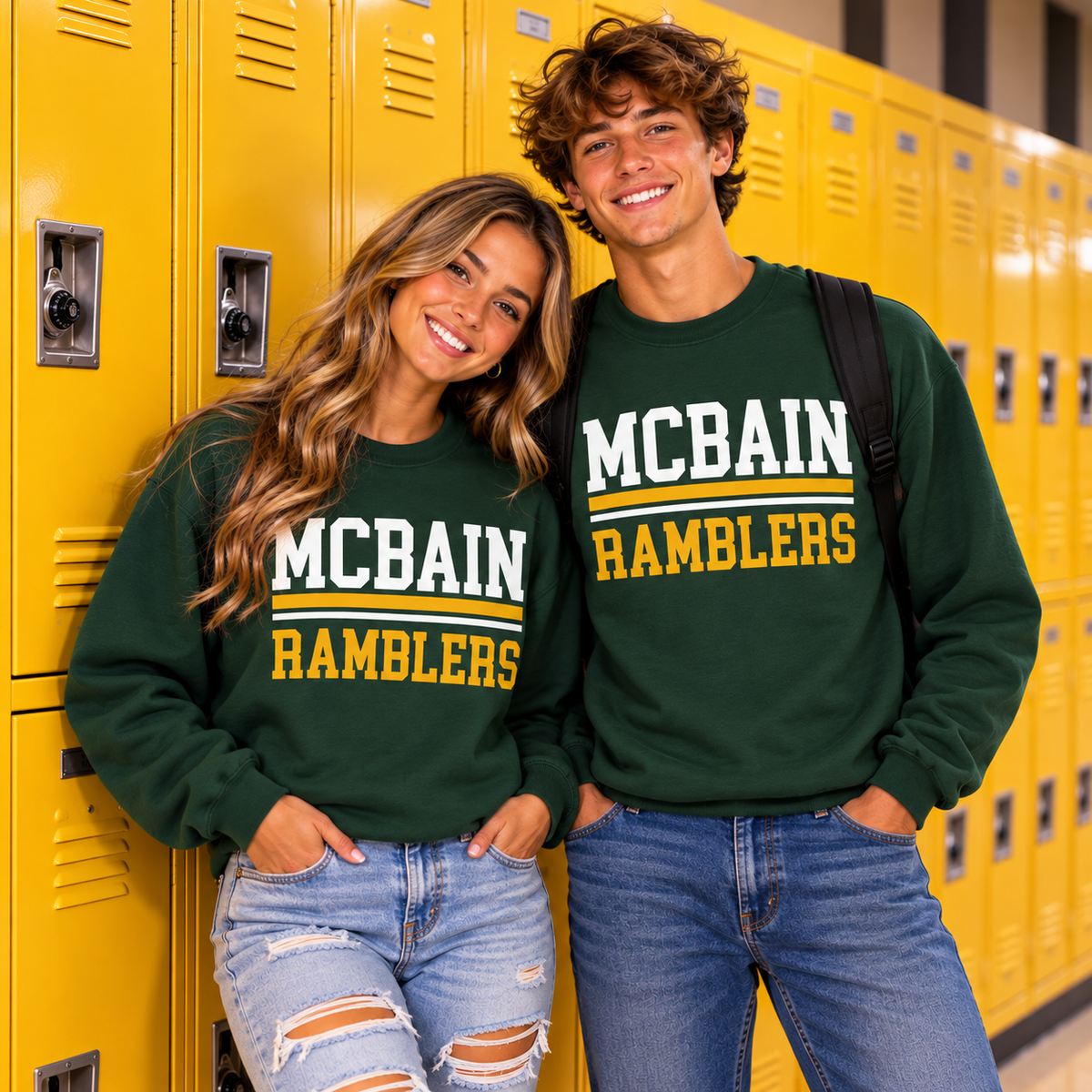 MCBAIN Ramblers UNISEX Crewneck Sweatshirt