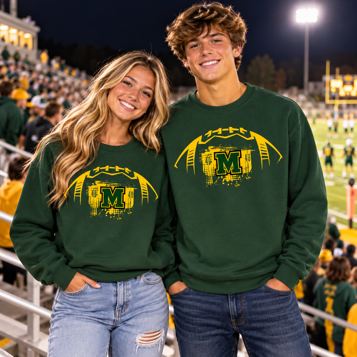 MCBAIN Ramblers Football UNISEX Crewneck Sweatshirt