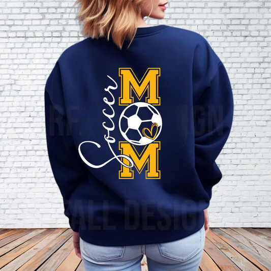 Cadillac Vikings Soccer Mom ADULT Crewneck Sweatshirt