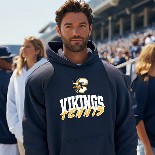 Cadillac Vikings Tennis ADULT Hoodie