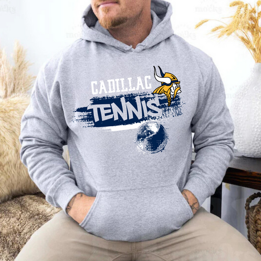 Cadillac Vikings Tennis ADULT Hoodie