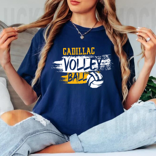 Cadillac Volleyball ADULT T-Shirt