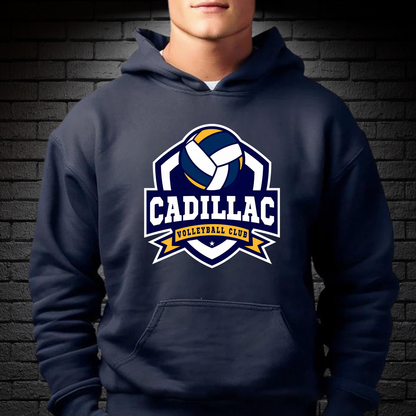 Cadillac Volleyball Club ADULT Hoodie