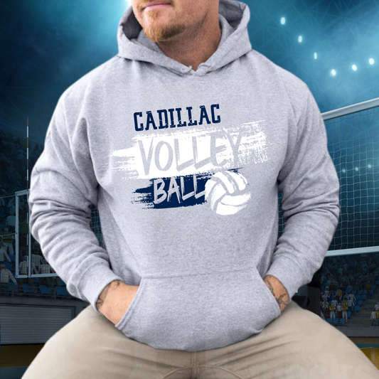 Cadillac Volleyball ADULT Hoodie
