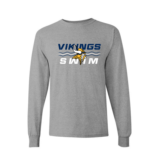 Cadillac Vikings Swim UNISEX Long-Sleeve T-Shirt