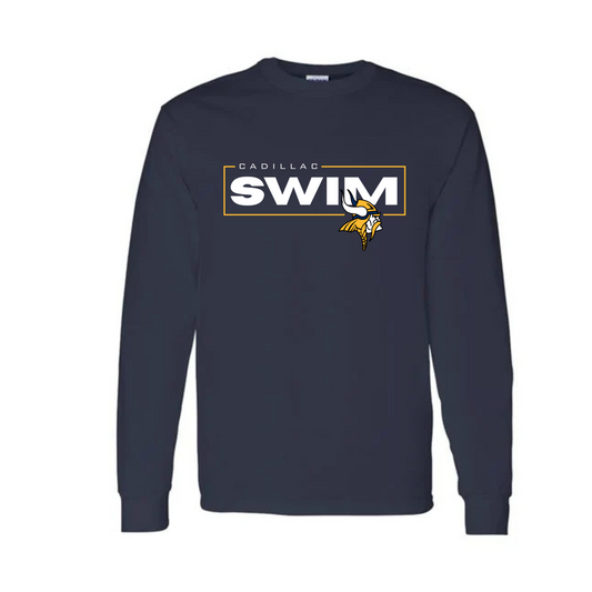 Cadillac Vikings Swim UNISEX Long-Sleeve T-Shirt