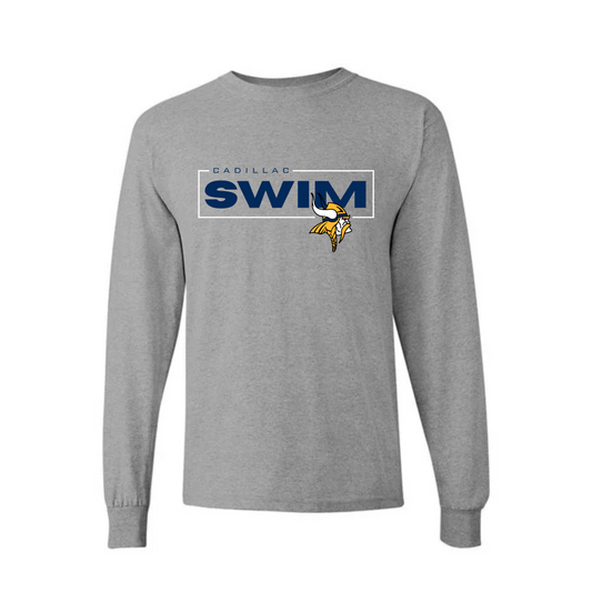 Cadillac Vikings Swim UNISEX Long-Sleeve T-Shirt