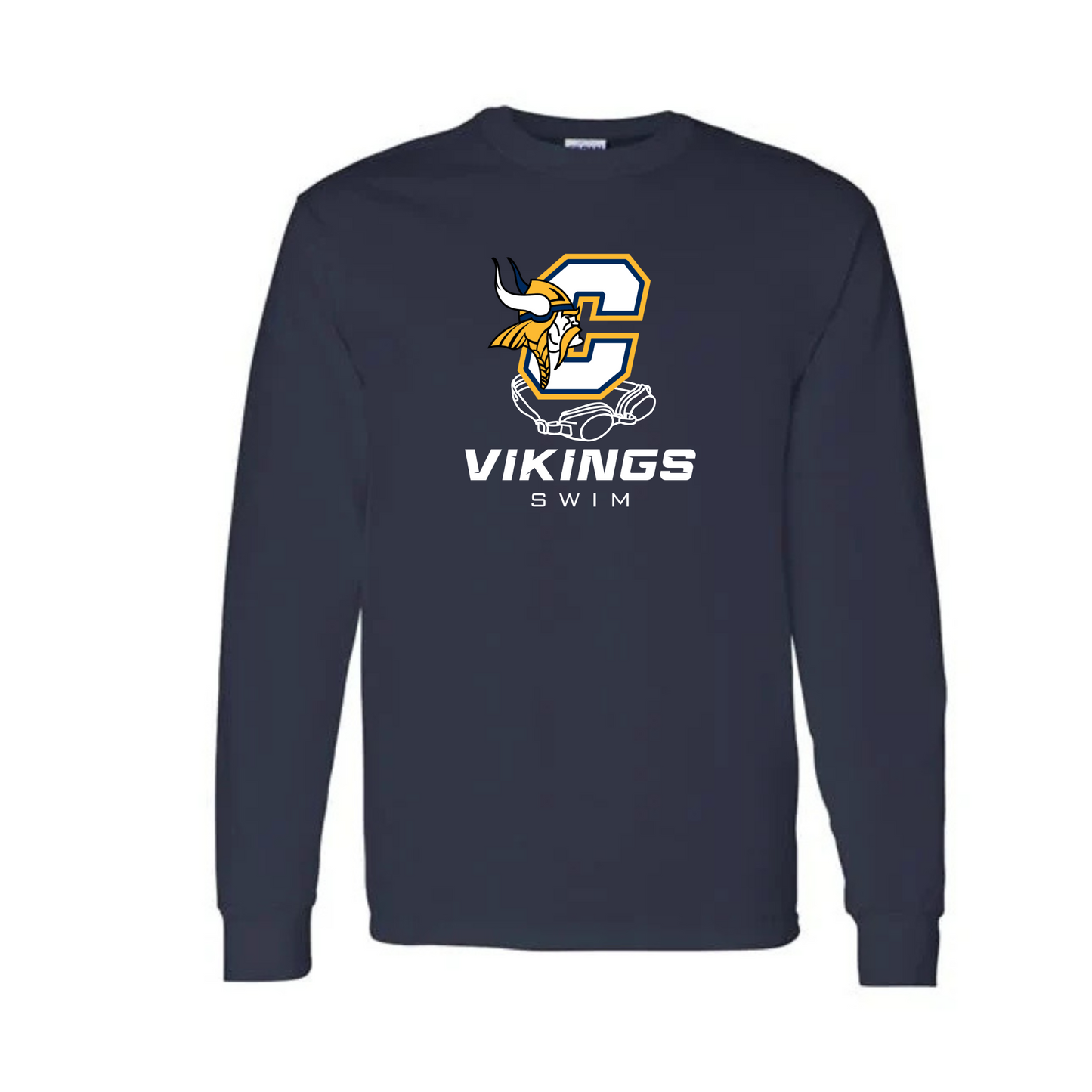 Cadillac Vikings Swim UNISEX Long-Sleeve T-Shirt