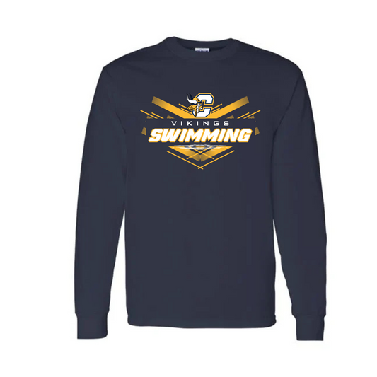 Cadillac Vikings Swim UNISEX Long-Sleeve T-Shirt