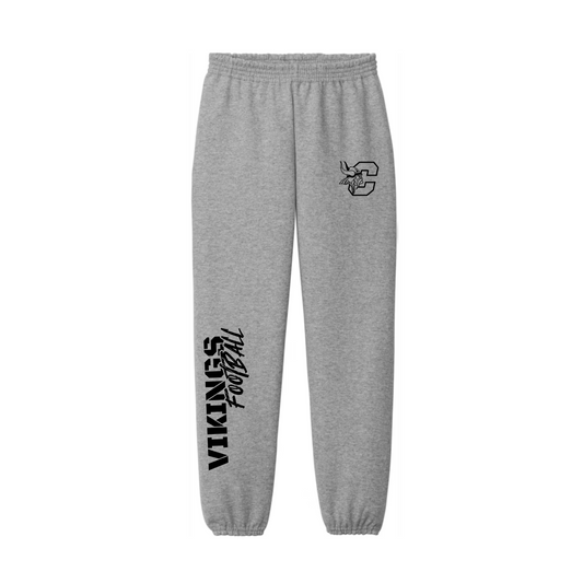 Reverse BLACKOUT Cadillac Vikings Football UNISEX Sweatpants