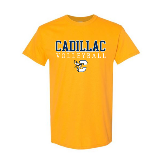 Cadillac Vikings Volleyball ADULT Unisex T-Shirt