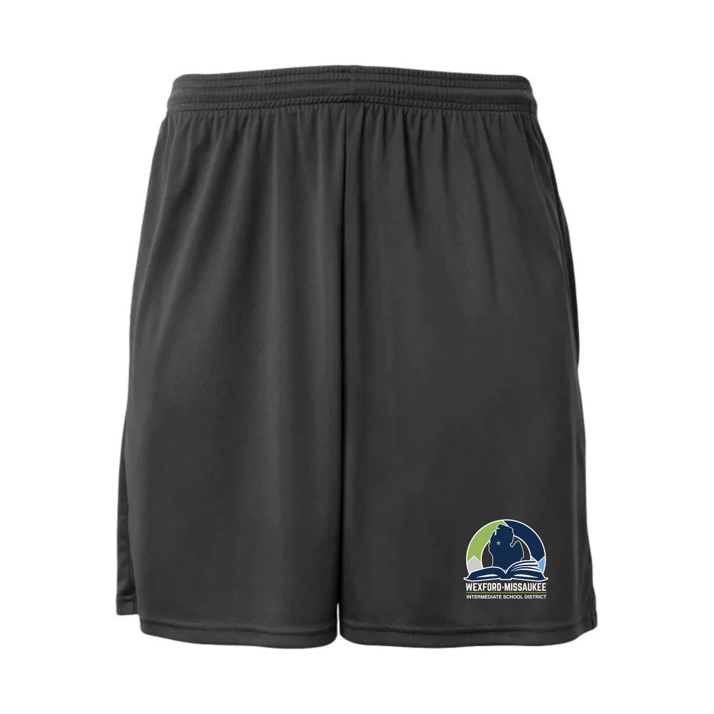 Wexford Missaukee ISD Dri-Fit Cooling Performance Shorts w/ Pockets - GRAPHITE