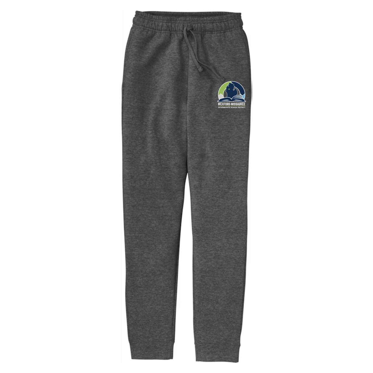 Wexford Missaukee ISD Adult UNISEX Jogger Sweatpants - DARK HEATHER GREY