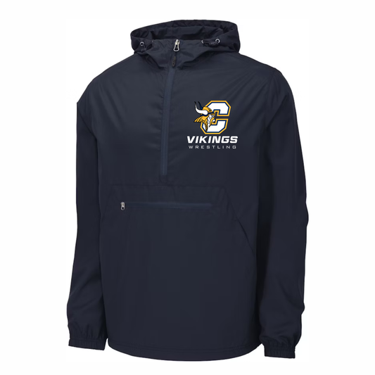 Cadillac Vikings Wrestling Light-weight Windbreaker Rain Gear
