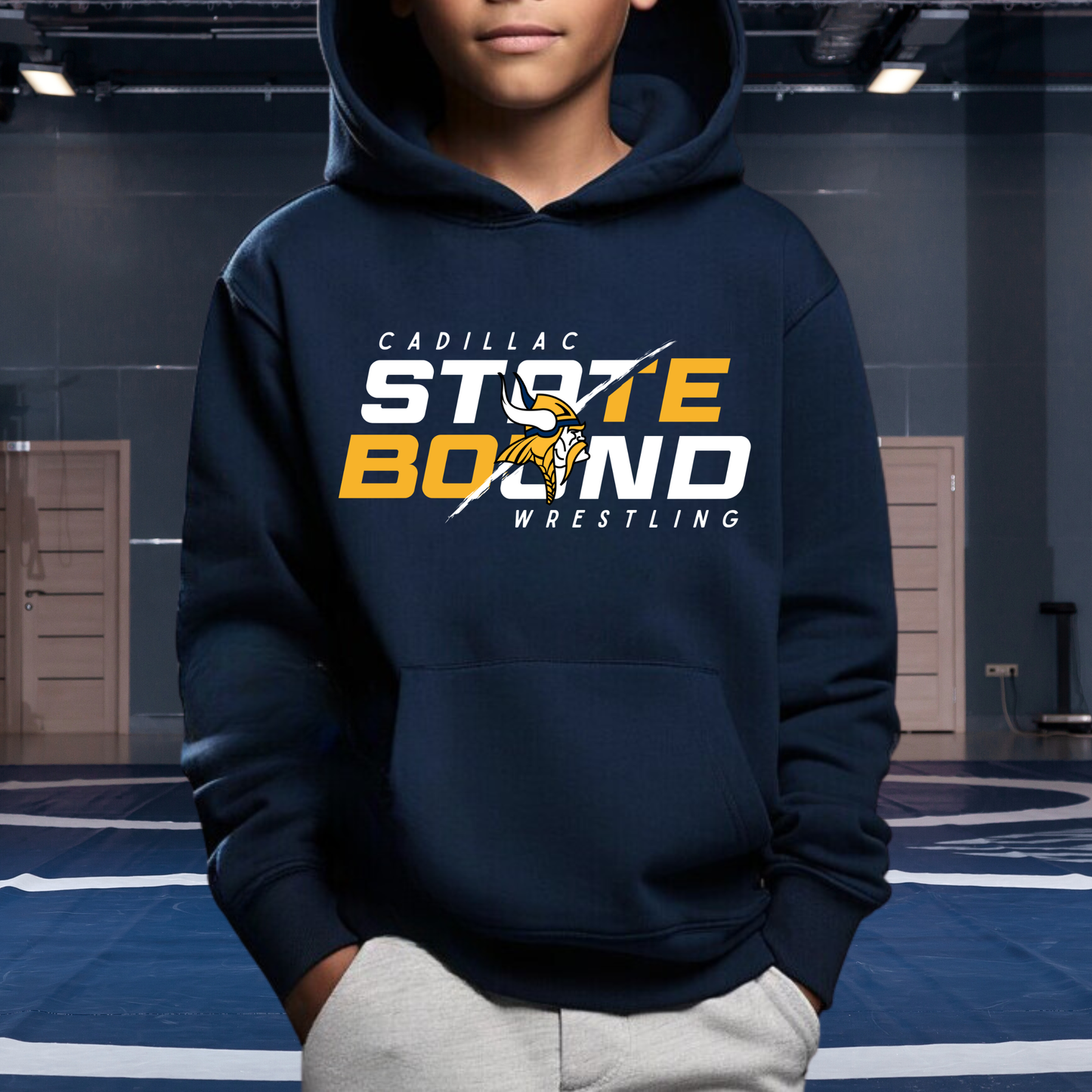 2026 NEMWA State Wrestling Hoodie