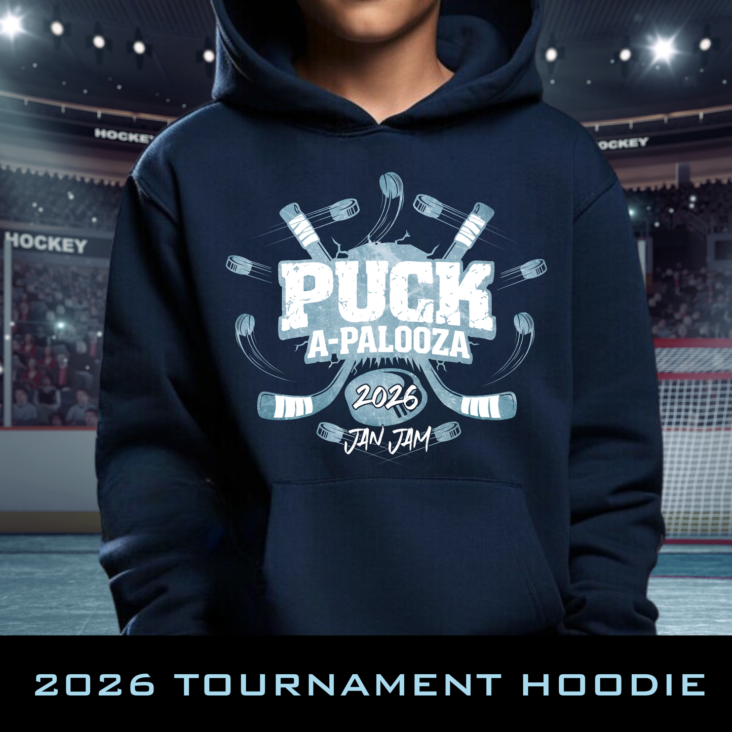 2026 CAHA Puck-A-Palooza JAN JAM Hockey Tournament Sweatshirt