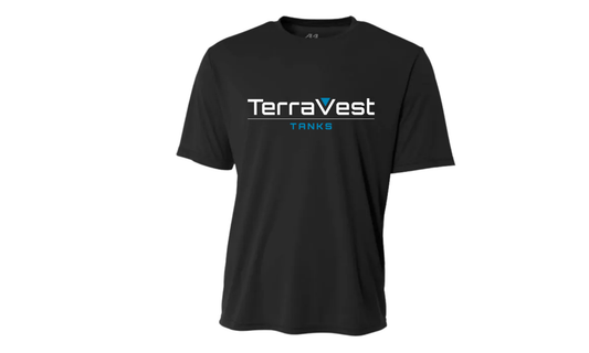 TerraVest Tanks DRI-FIT Cooling Performance T-Shirt - BLACK