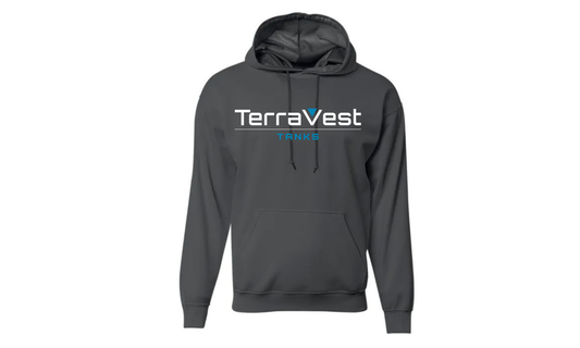 TerraVest Tanks DRI-FIT Cooling Performance HOODIE - GRAPHITE