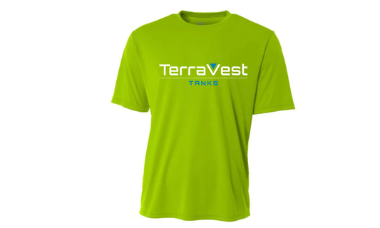 TerraVest Tanks DRI-FIT Cooling Performance T-Shirt - LIME