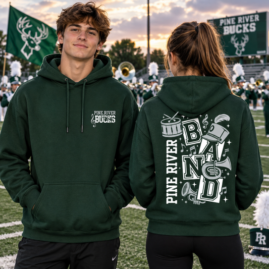 Pine River Marching Band UNISEX Hoodie