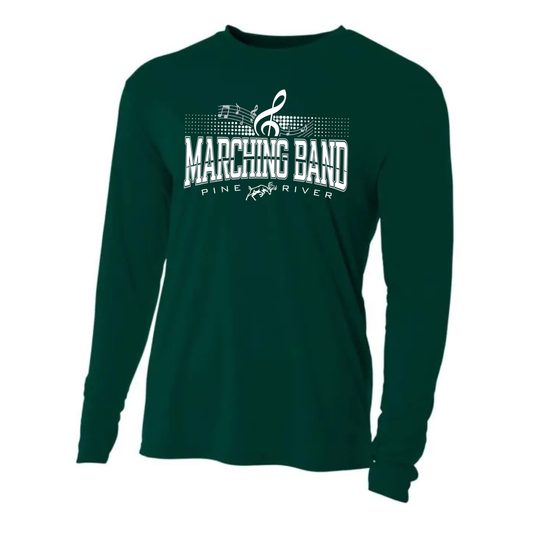 Pine River Marching Band DRI-FIT Cooling Performance Long-Sleeve T-Shirt