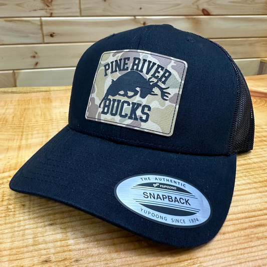 Pine River Bucks Snapback Trucker Hat