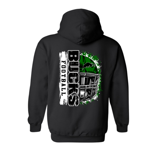 Pine River Bucks Football YOUTH Hoodie