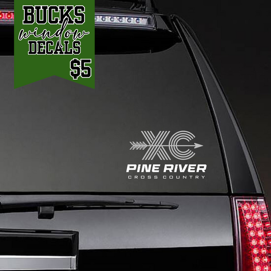 Pine River Cross Country Auto Decal